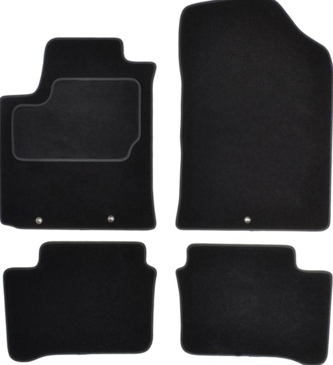 CUSTOPOL Fußmattensatz KIA KIA140C Autofußmatten Image