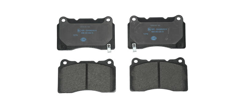 HELLA Bremsbelagsatz HONDA 8DB 355 039-151 P28099,P28099N,P28106N 355039151,AEV32859,LVXL2068,MDB4091,GDB8973,05P2173,0986424852,258501601,45022T60A01 Image