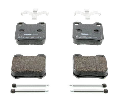 FERODO Bremsbelagsatz OPEL,CHEVROLET,SAAB FDB525 90540177,1605687,1605924 1605799,1605879,90273260,90485138 Image
