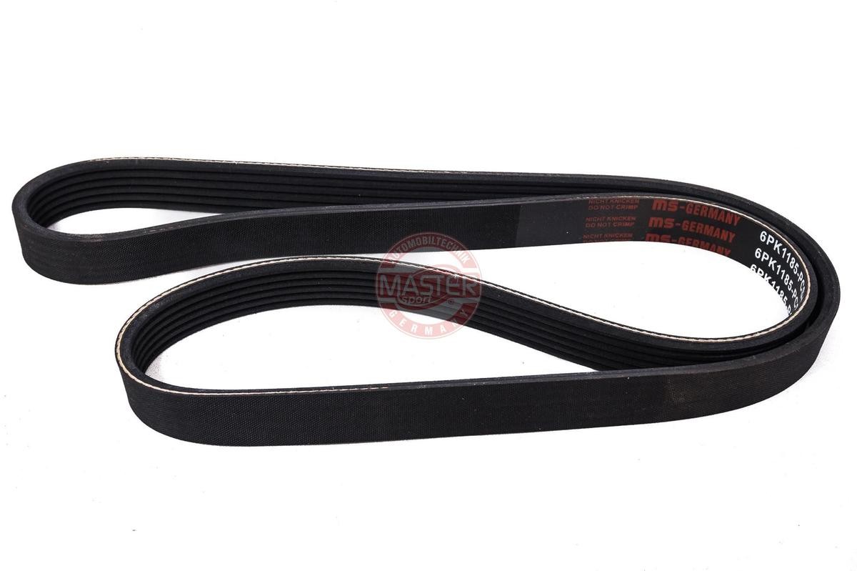 MASTER-SPORT Keilrippenriemen VW,RENAULT,FIAT 6PK1185-PCS-MS 6PK1184,06H903137J,6PK1185 Rippenriemen 6PK1187,1E0518381,96410695,032145933T,5750ET Image
