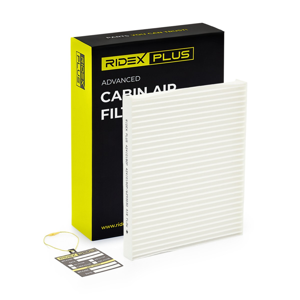 RIDEX PLUS Innenraumfilter NISSAN,ALFA ROMEO 424I0180P 50511785,77365352 Image