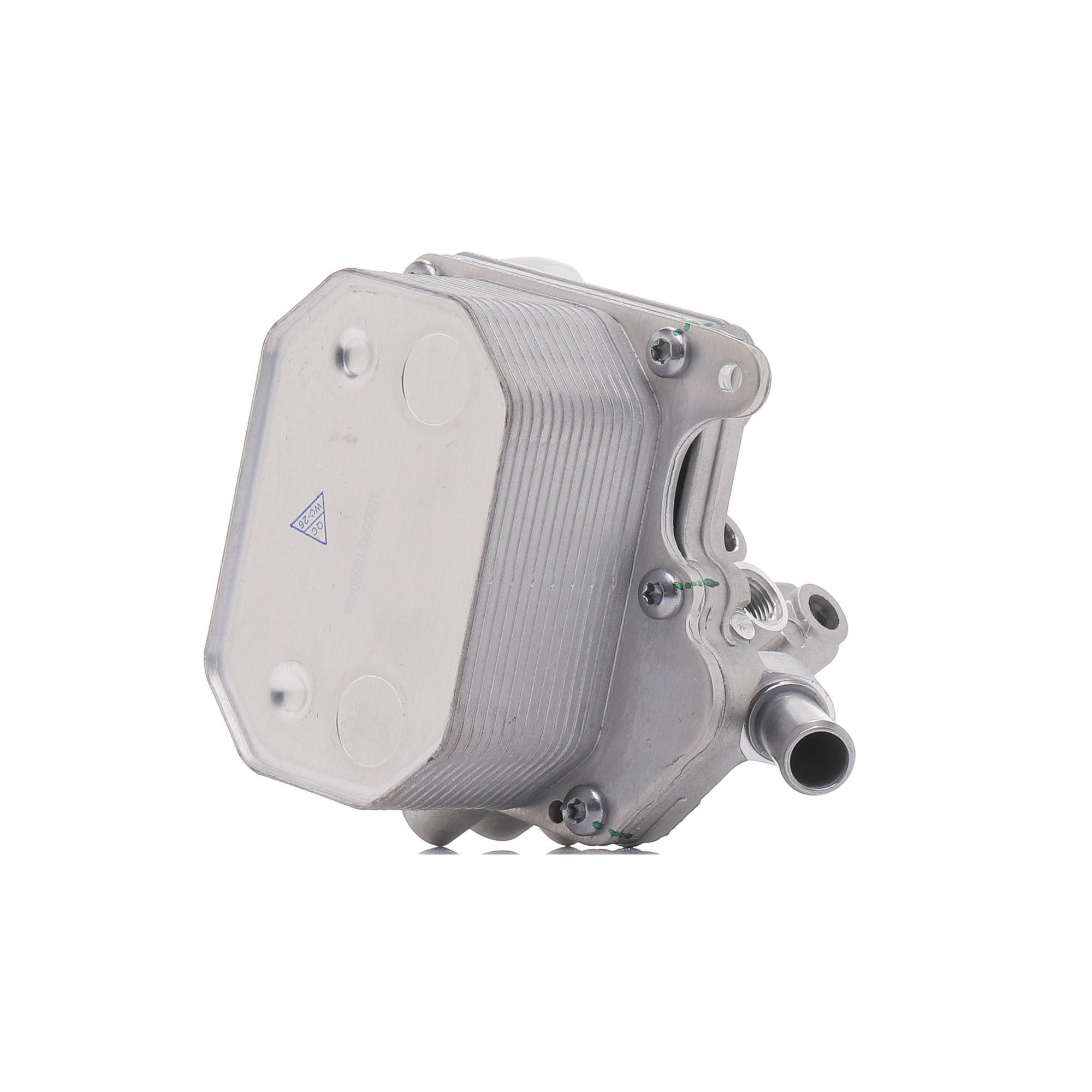 RIDEX Ölkühler FORD 469O0118 1704048,2007522,2070846 Ölkühler, Motoröl 6C1Q6B624AC,BK2Q6B624BB,BK2Q6B624CB,BK2Q6B624CC,BK2Q6B624CD,1372321,1829179 Image