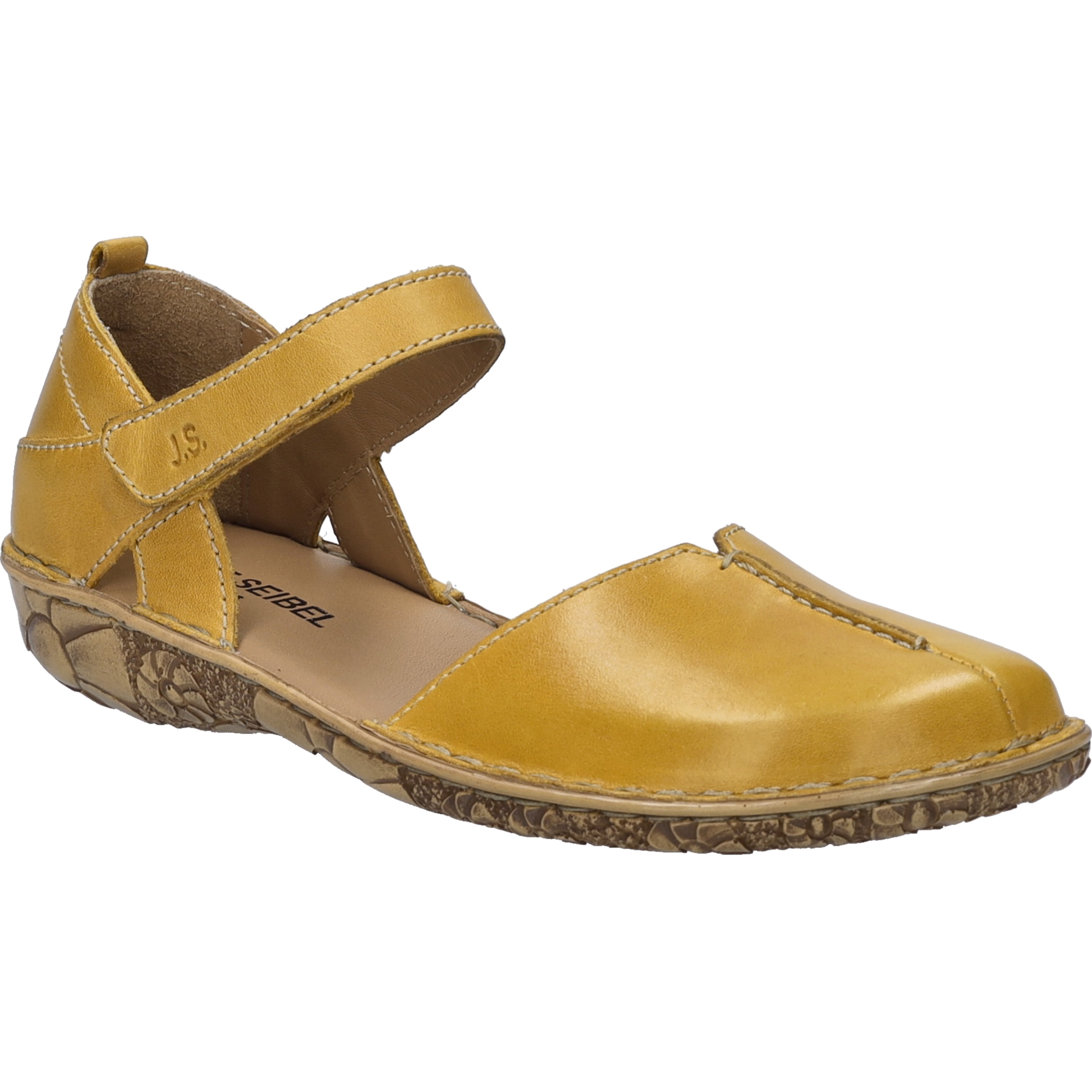 Sandale JOSEF SEIBEL "Rosalie 42, mango", Damen, Gr. 38, orange (mango), Obermaterial: 100% Rindsleder Leather cow., Schuhe Sandale