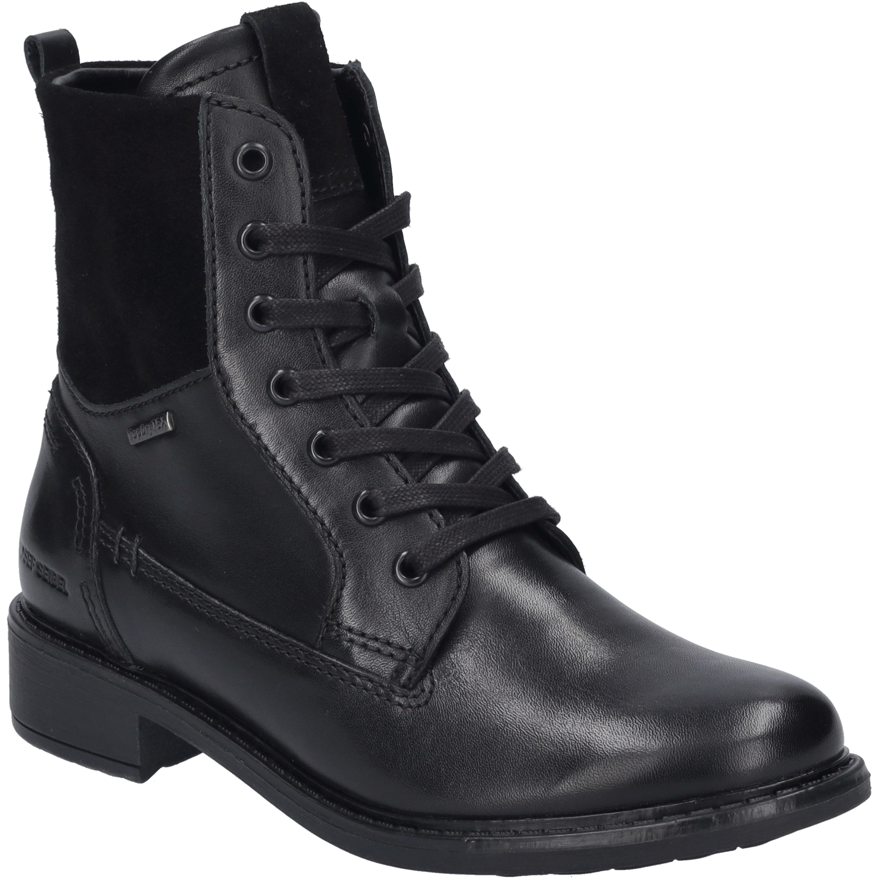 Stiefel JOSEF SEIBEL "Selena 53, schwarz", Damen, Gr. 37, schwarz, Obermaterial: 100% Rindsleder Leather cow., Schuhe Stiefel