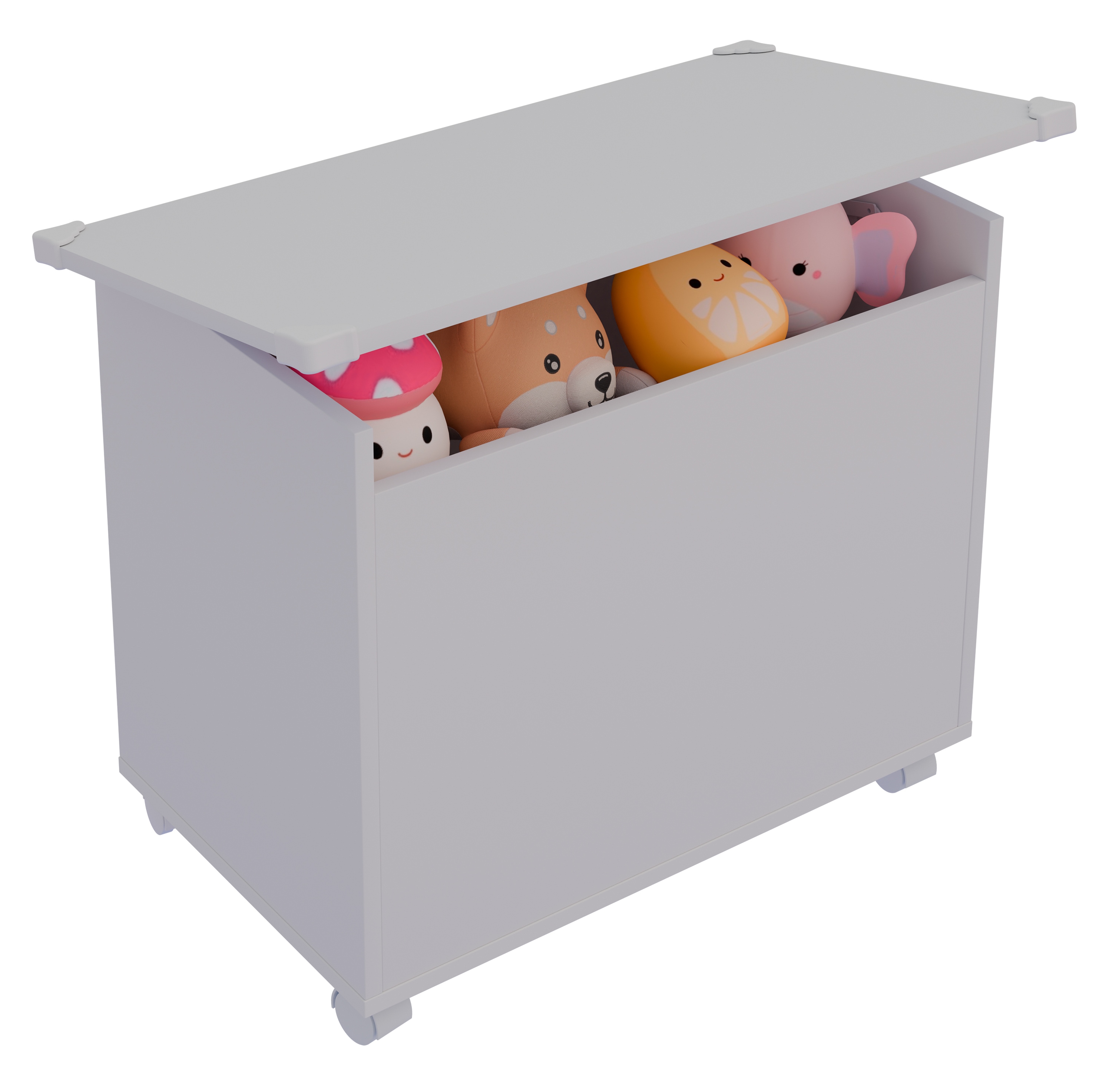 Sitztruhe VCM "Holz Sitztruhe Sitzbank Truhe Kiste Bosula M", weiß, Obermaterial: 100% Holz Wood., Sitzbänke