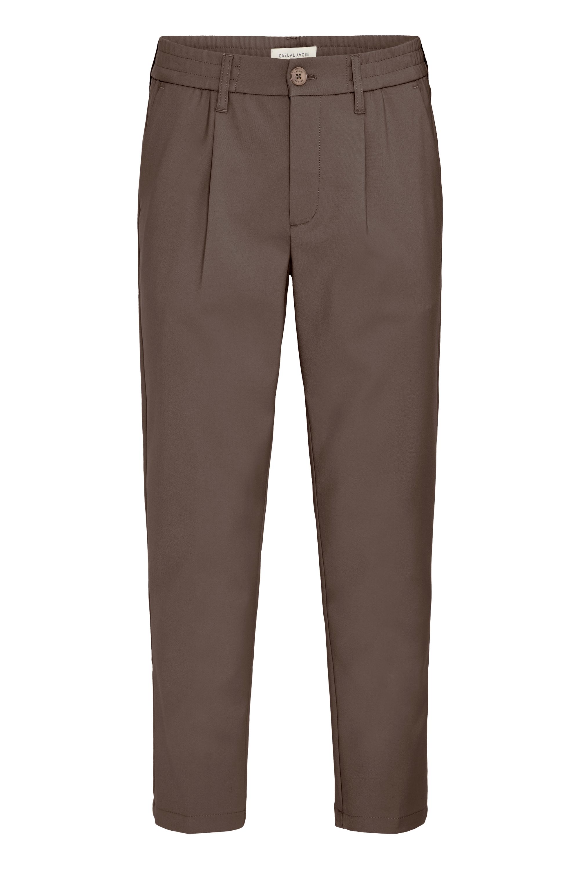 Stoffhose CASUAL FRIDAY "Stoffhose CFMarc", Herren, Gr. 31, Länge 34, grün (schwarz olive), Obermaterial: 62% Polyester PES. 34% Viskose CV. 4% Elasthan EL., Hosen Stoffhose