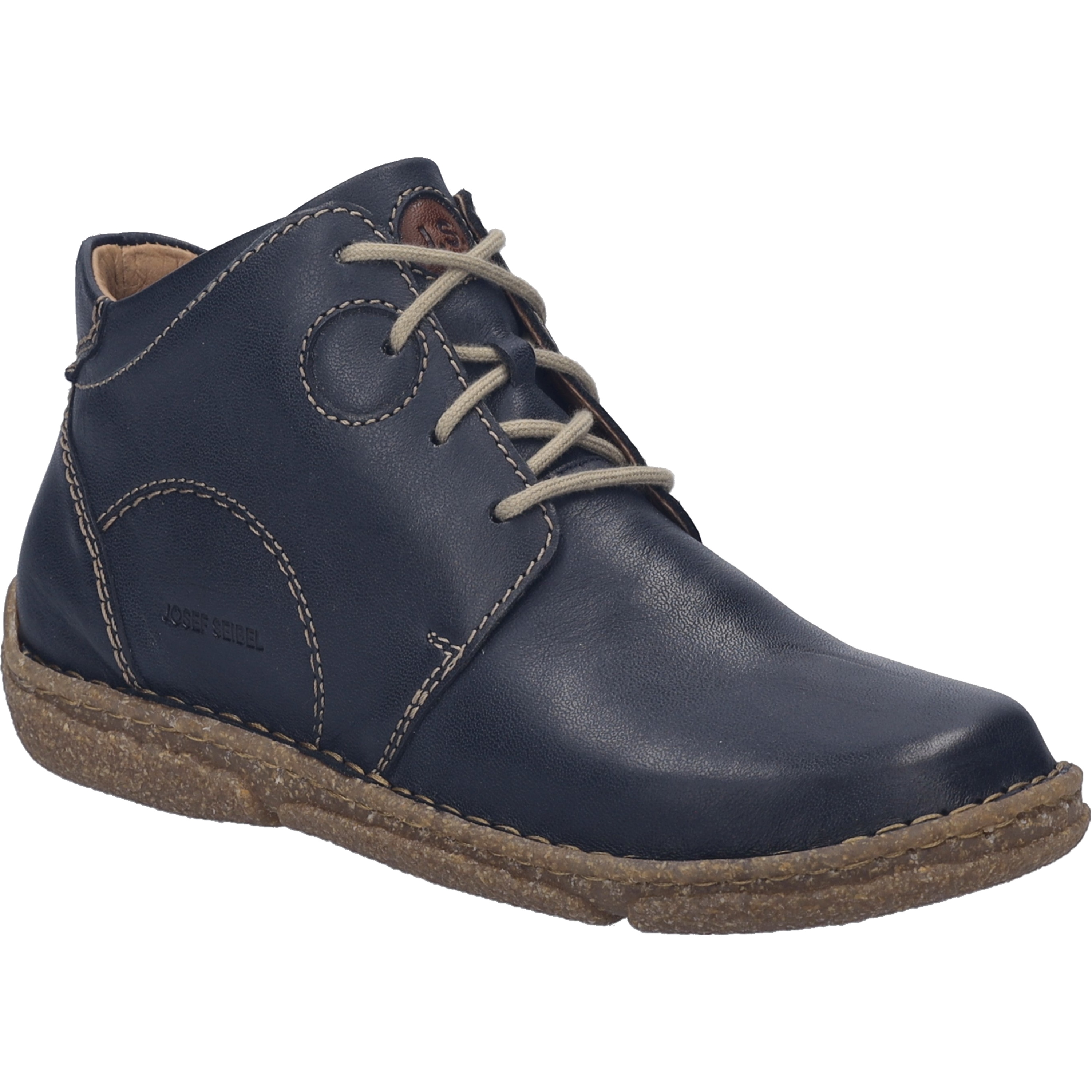 Stiefelette JOSEF SEIBEL "Neele 46, ocean", Damen, Gr. 35, blau (ocean), Obermaterial: 100% Rindsleder Leather cow., Schuhe Stiefelette