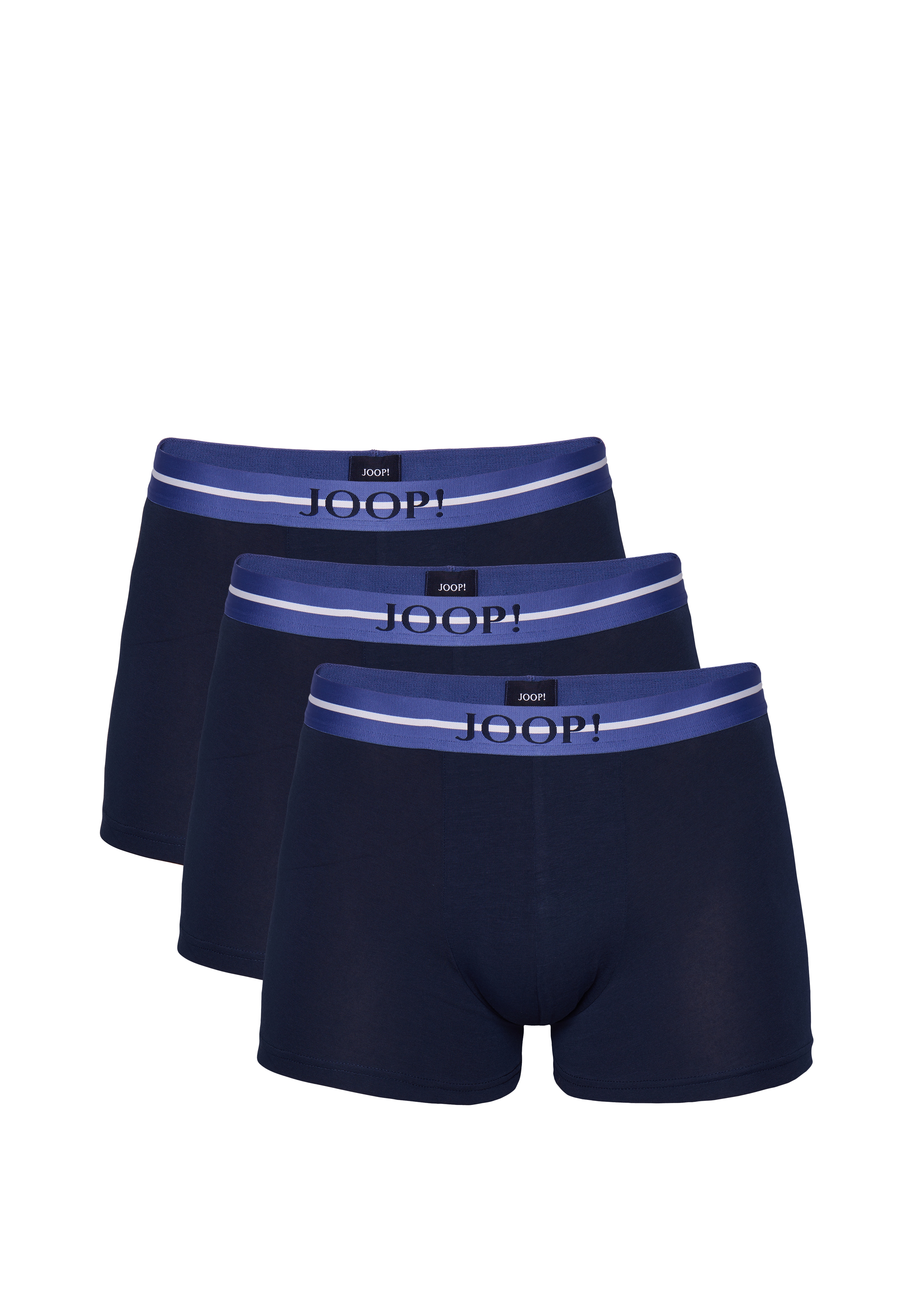 Boxershorts JOOP "Everyday", Damen, Gr. L, schwarz sapphire, Single Jersey, Obermaterial: 95% Baumwolle, 5% Elasthan, körpernah, Unterhosen, ohne Eingriff, elastischer Bund Image