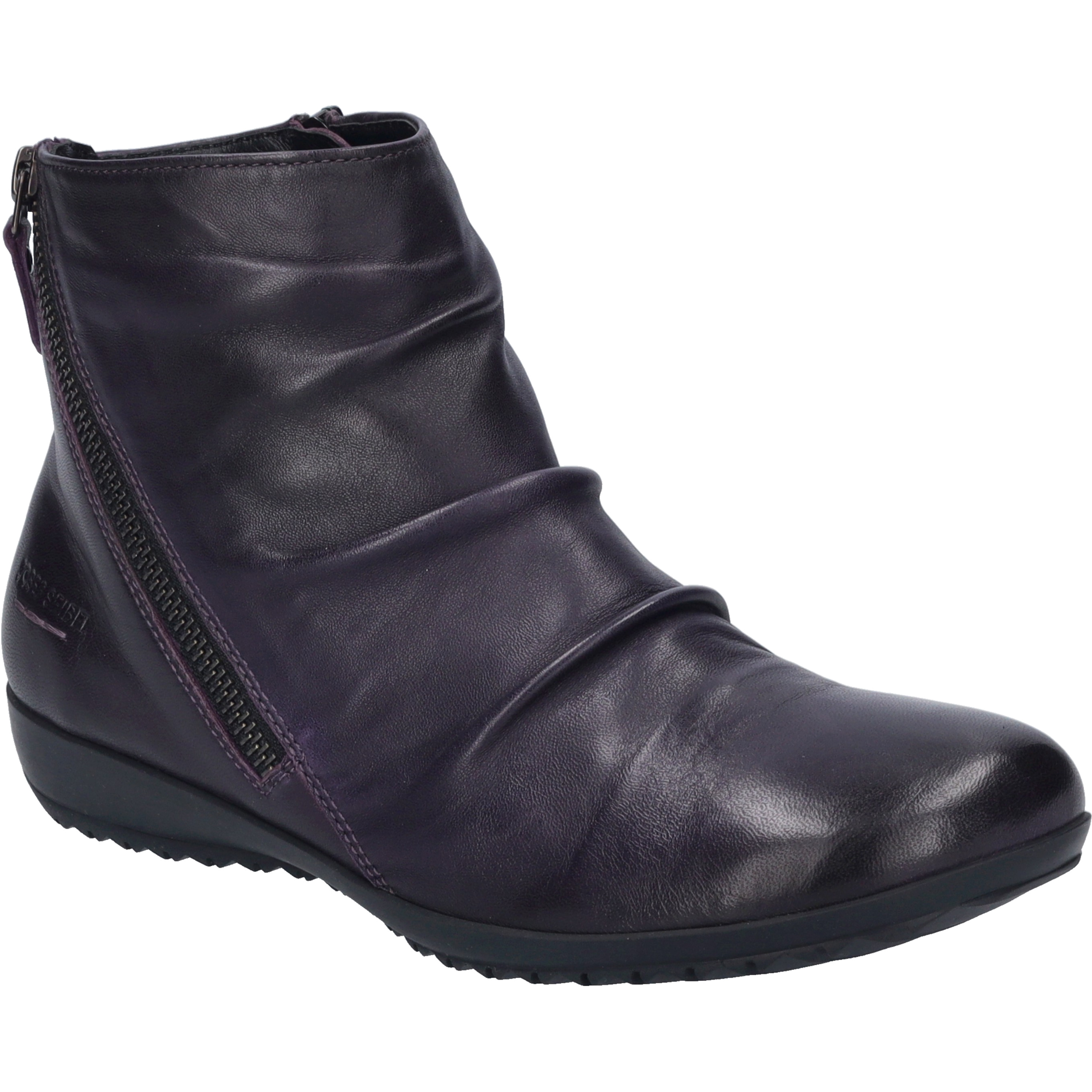 Stiefelette JOSEF SEIBEL "Naly 61, purple", Damen, Gr. 39, lila, Obermaterial: 100% Rindsleder Leather cow., Schuhe Stiefelette