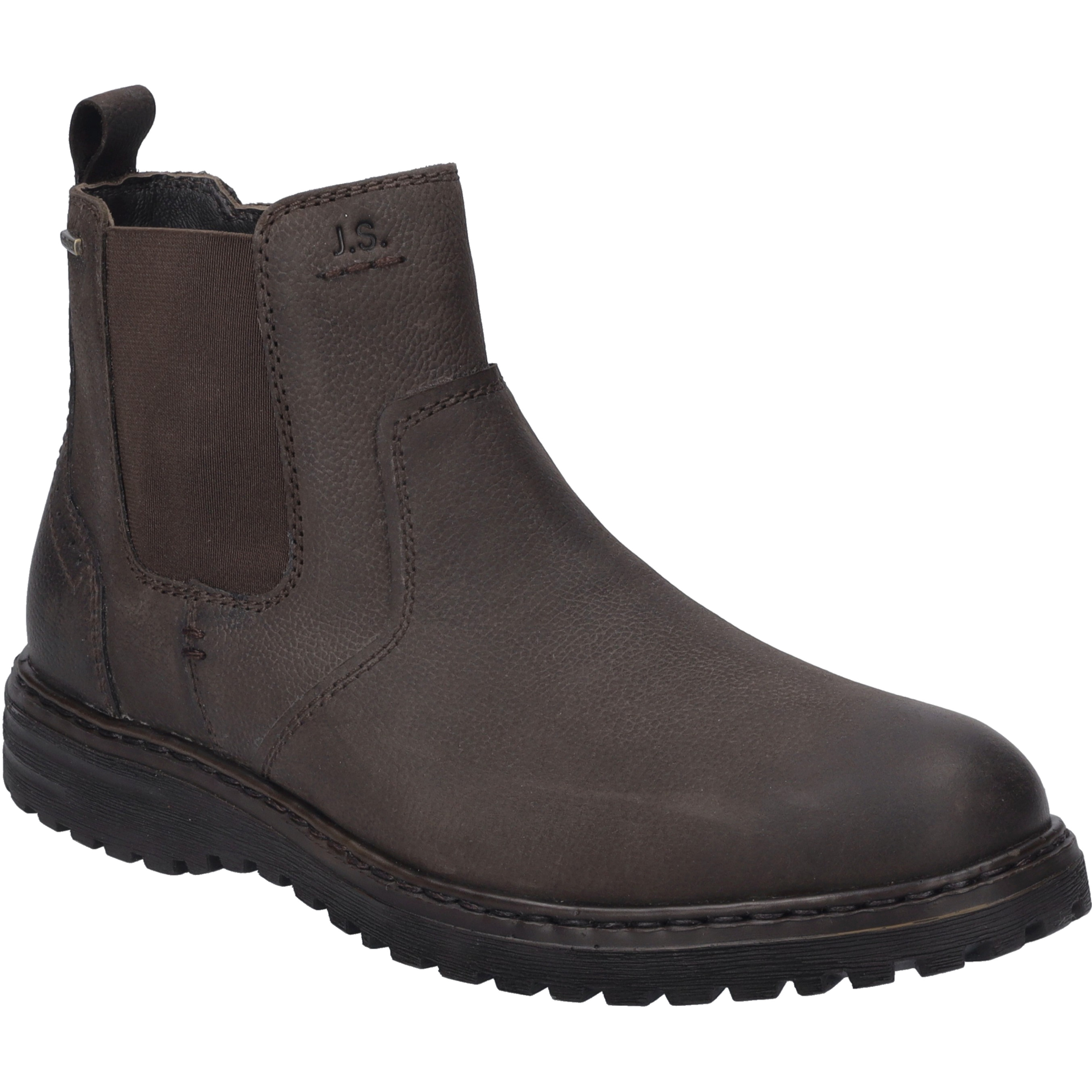 Stiefelette JOSEF SEIBEL "Erroll 51, moro", Damen, Gr. 46, braun (moro), Obermaterial: 100% Rindsleder Leather cow., Schuhe Stiefelette
