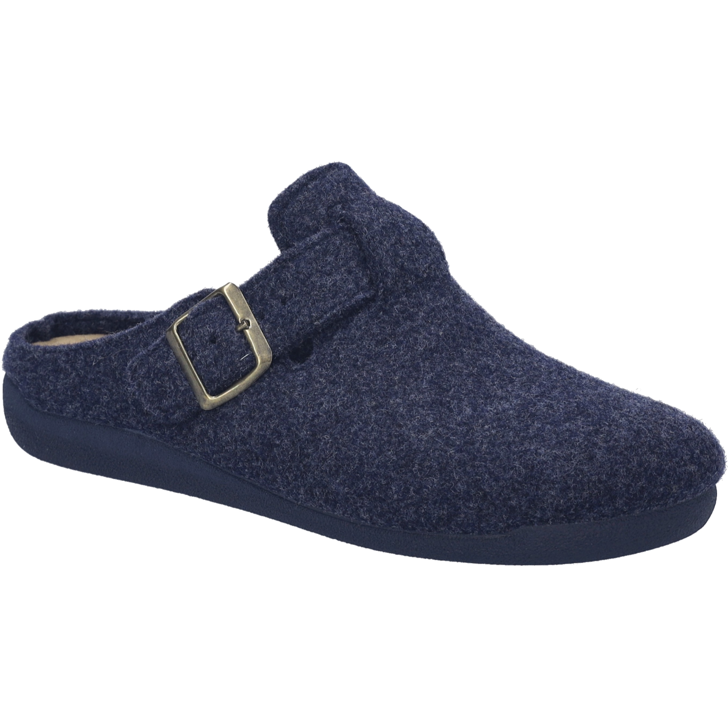 Hausschuh JOSEF SEIBEL "Carson 01, ocean", Herren, Gr. 43, blau (ocean), Obermaterial: 100% Textilmaterial TEXMAT., Schuhe Hausschuh