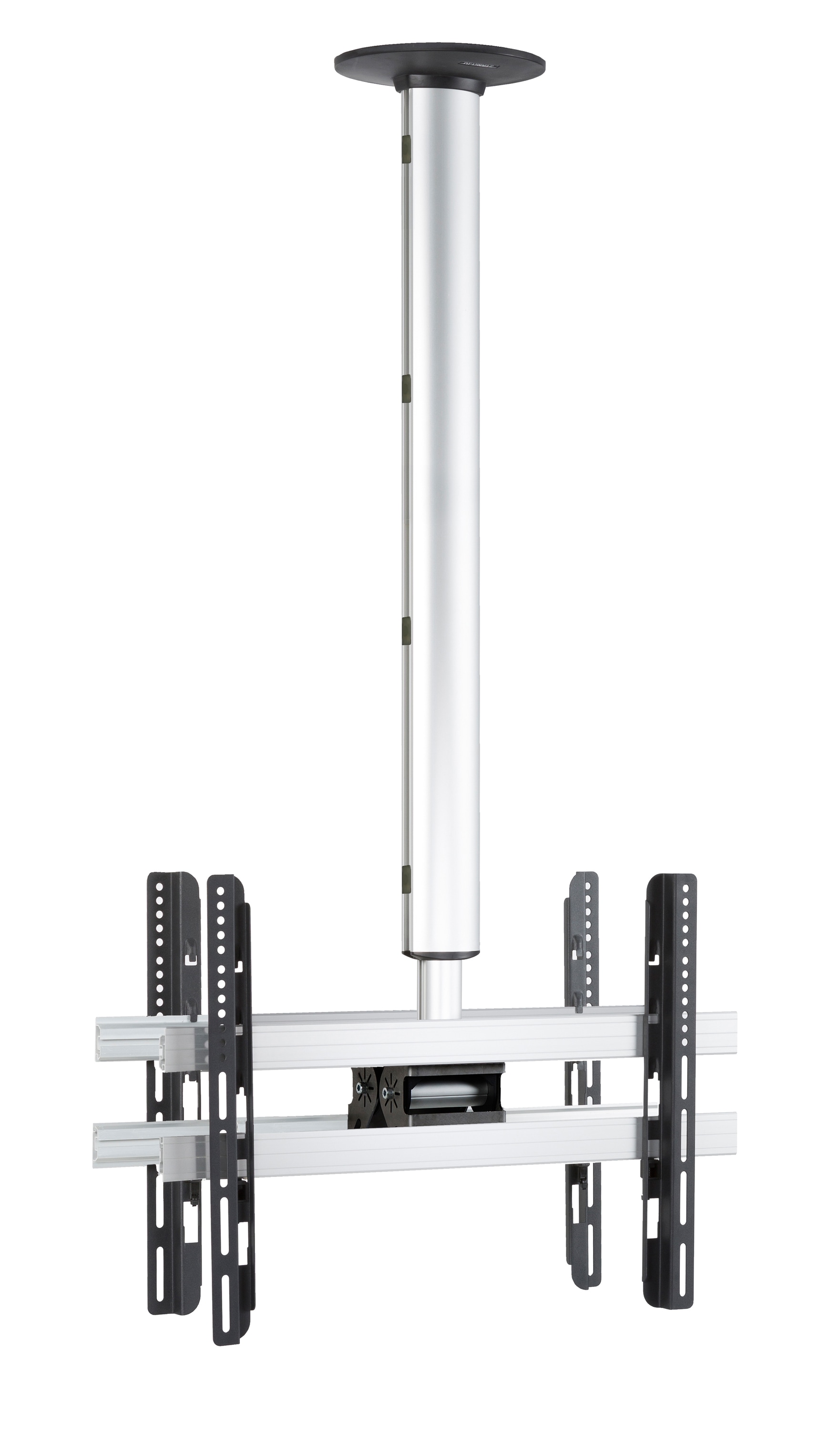 VCM TV-Deckenhalterung "TV Deckenhalterung CM4 höhenverstellbar 127-238 cm", silber, Gerätehalterungen