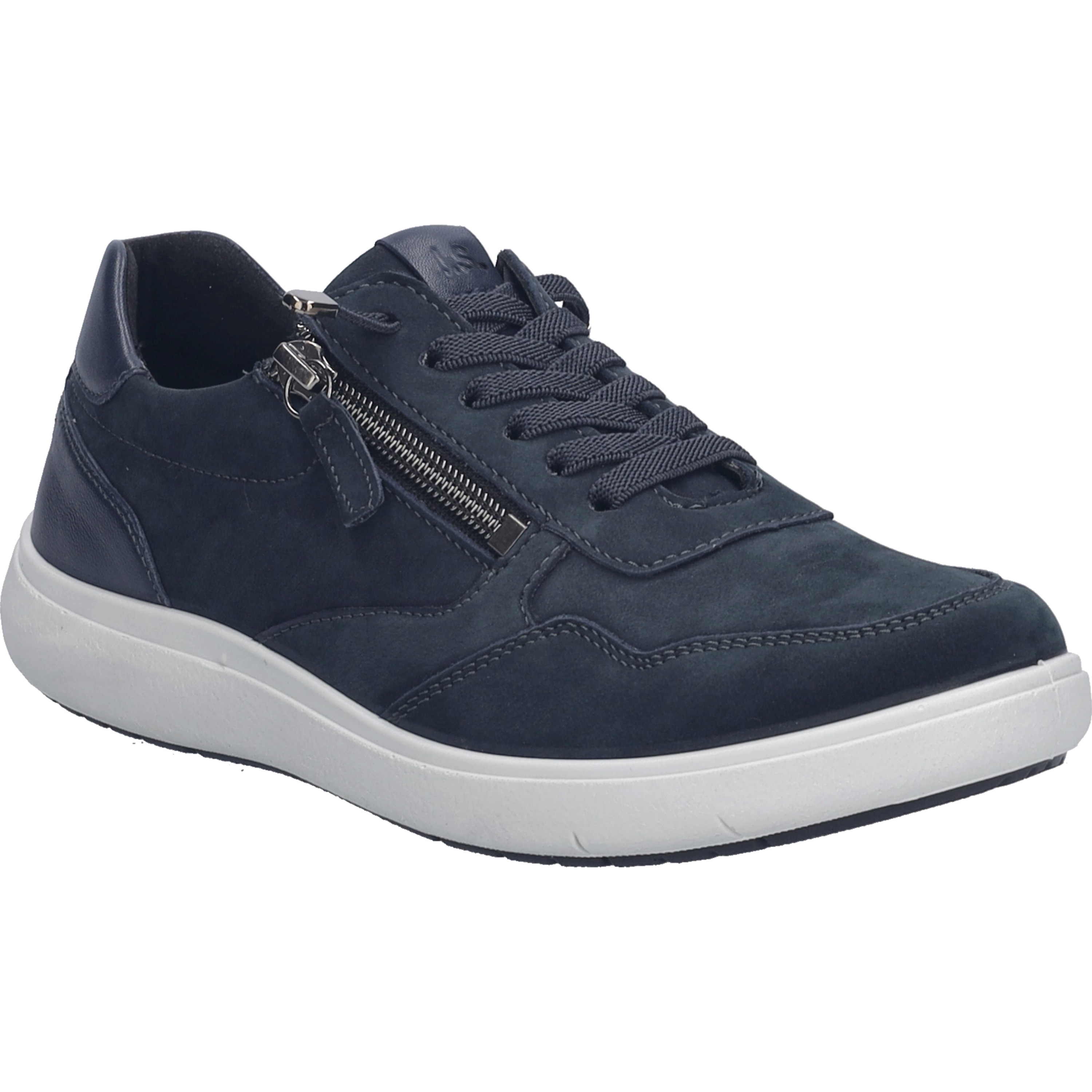 Sneaker JOSEF SEIBEL "Megan 09, indigo", Damen, Gr. 39, blau (indigo), Obermaterial: 100% Rindsleder Leather cow., Schuhe Sneaker