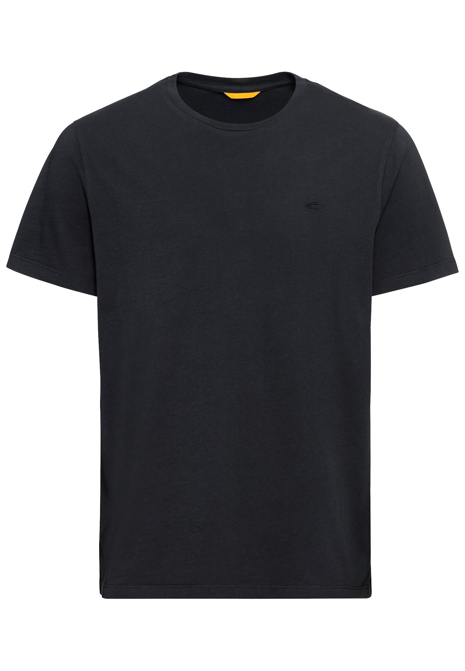 T-Shirt CAMEL ACTIVE, Herren, Gr. 4XL, grau (asphalt), Jersey, Obermaterial: 100% Baumwolle, bestickt, unifarben, regular fit normal, Rundhals, Shirts T-Shirt, mit Rundhalsausschnitt