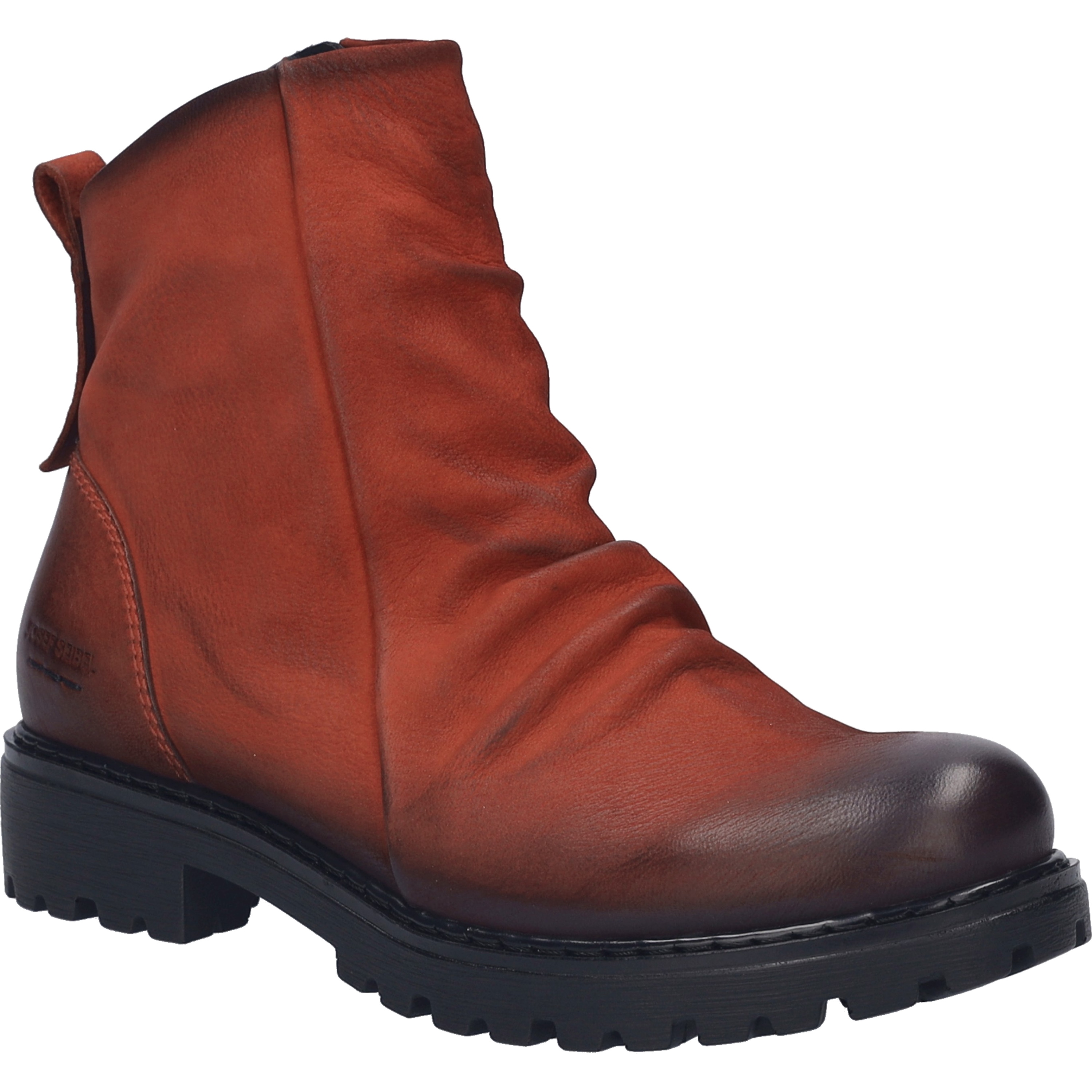 Stiefelette JOSEF SEIBEL "Melinda 33, rot", Damen, Gr. 40, rot, Obermaterial: 100% Rindsleder Leather cow., Schuhe Stiefelette