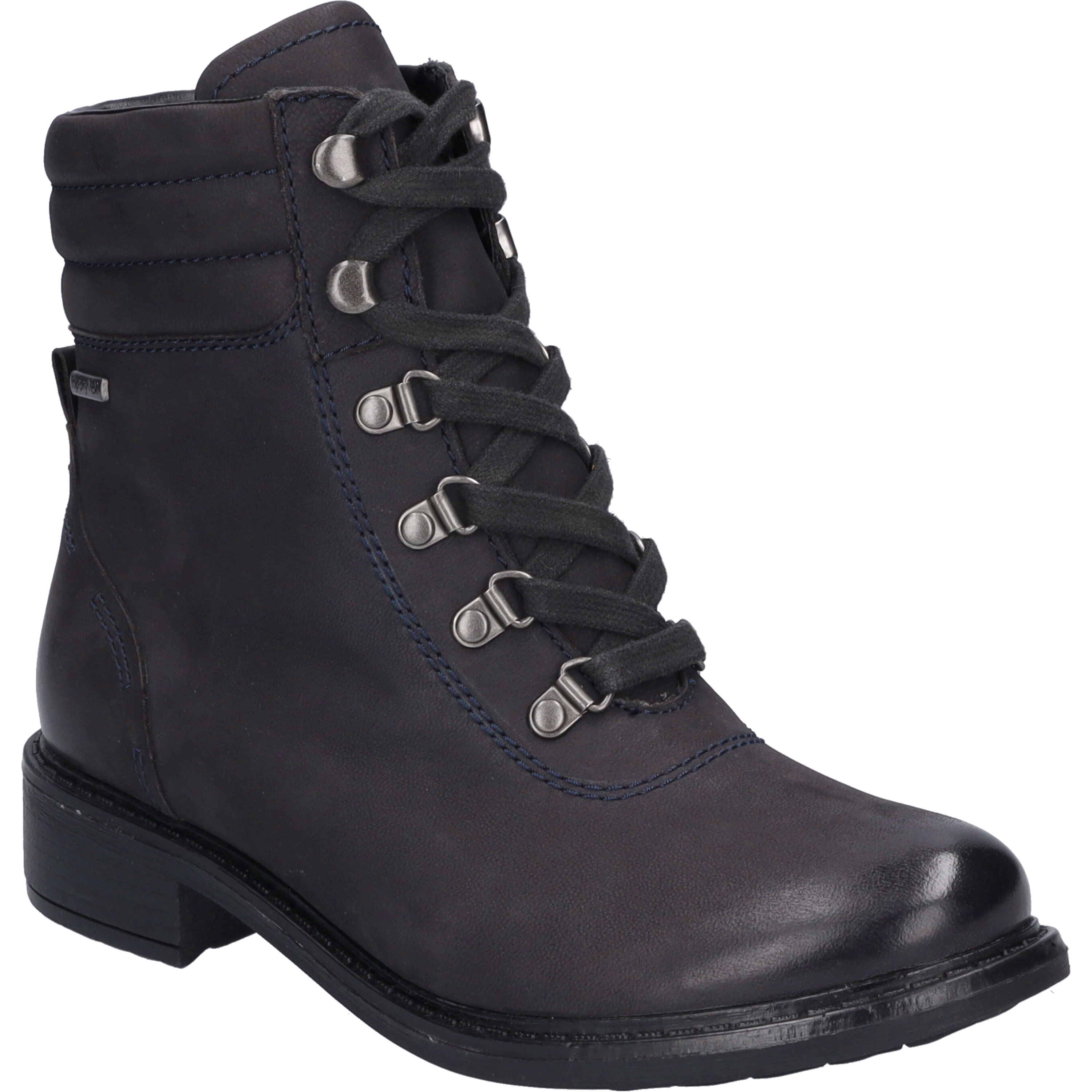 Stiefelette JOSEF SEIBEL "Selena 52, ocean", Damen, Gr. 40, blau (ocean), Obermaterial: 100% Rindsleder Leather cow., Schuhe Stiefelette