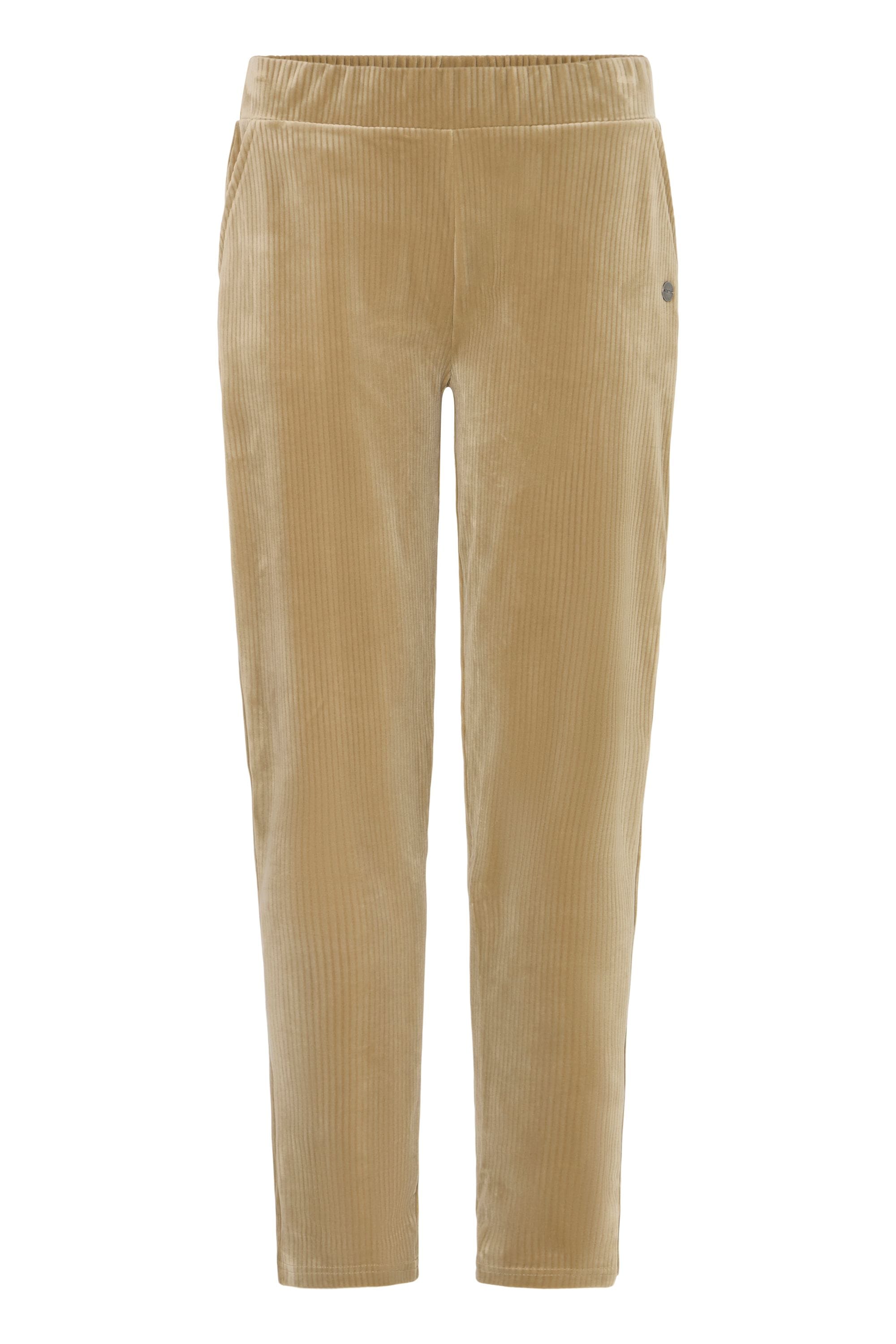 Chinohose OXMO "Chinohose OXEBBA", Damen, Gr. XS, N-Gr, blau (sepia tint), Obermaterial: 95% Polyester PES. 5% Elasthan EL., Hosen Chinohose