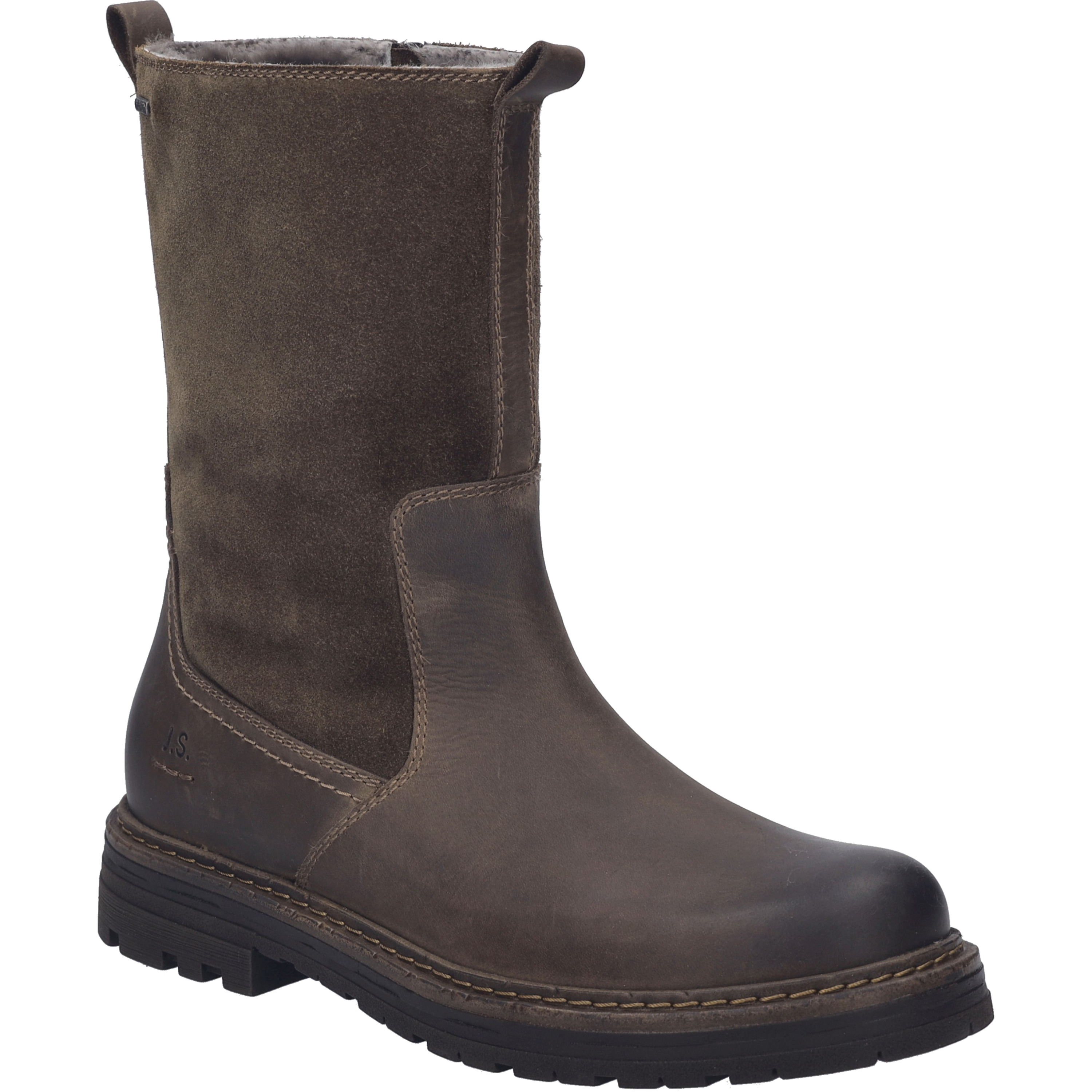 Stiefel JOSEF SEIBEL "Curtis 52, brasil", Herren, Gr. 41, braun (brasil), Obermaterial: 100% Rindsleder Leather cow., Schuhe Stiefel