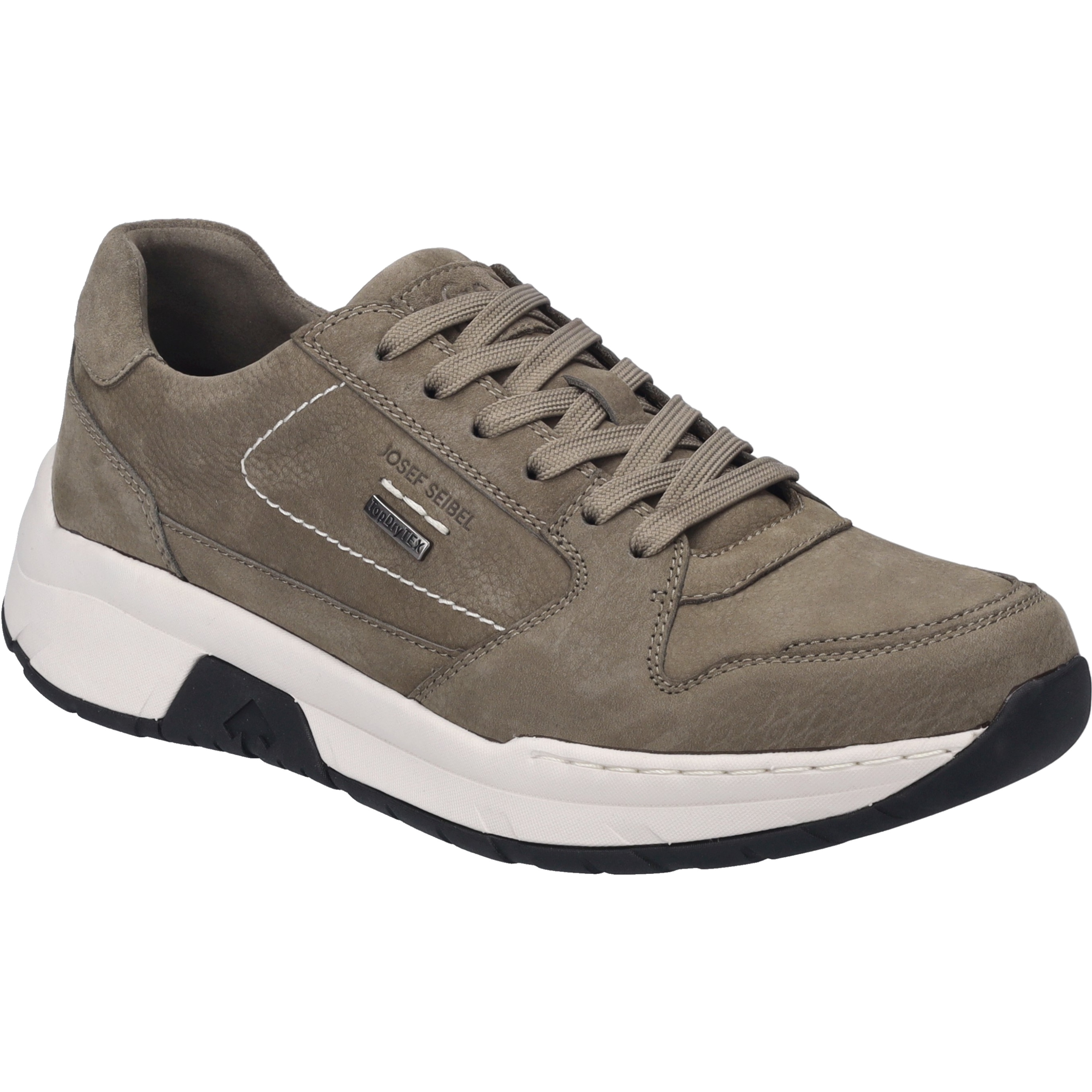 Sneaker JOSEF SEIBEL "Mitchell 50, grau", Herren, Gr. 41, grau, Obermaterial: 100% Rindsleder Leather cow., Schuhe Sneaker