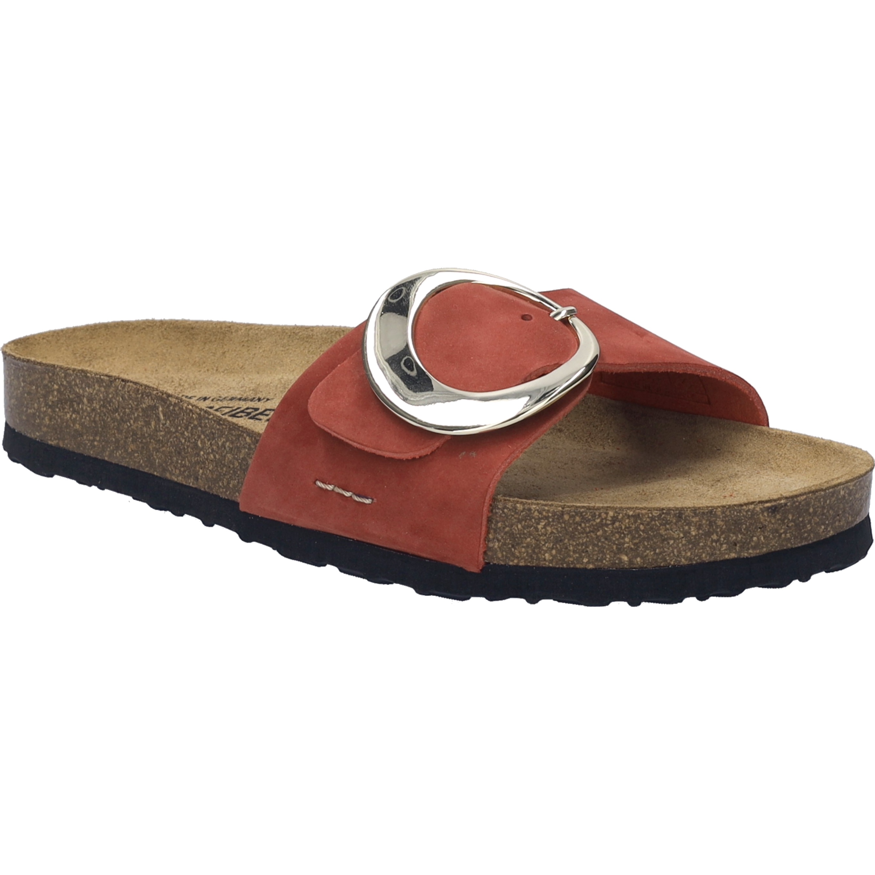 Sandale JOSEF SEIBEL "Hermine 14, rot-kombi", Damen, Gr. 38, rot (rot, kombi), Obermaterial: 100% Rindsleder Leather cow., Schuhe Sandale