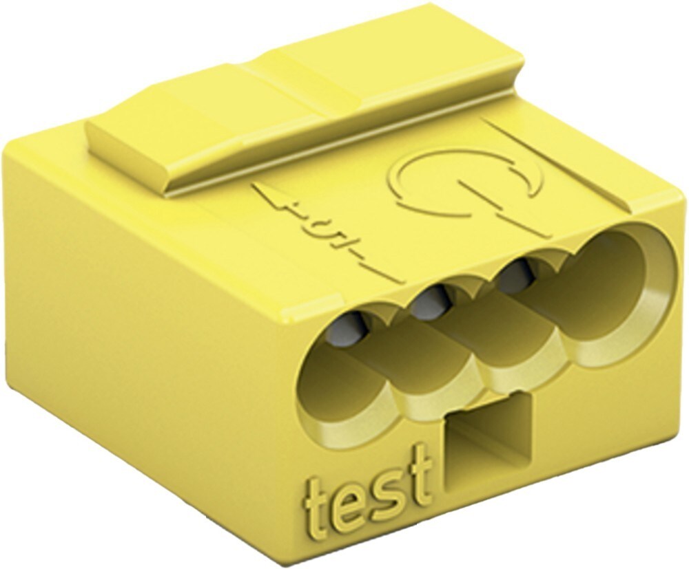 100 Stk. WAGO GmbH & Co. KG Verb.dosenklemme 243-504 Image