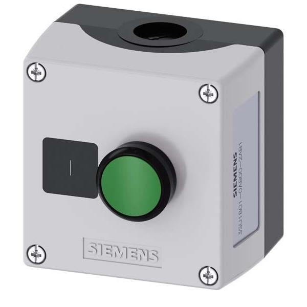 Siemens Dig.Industr. Gehäuse f. Befehlsgeräte 3SU1801-0AB00-2AB1 Image