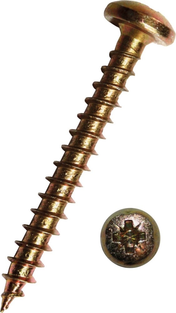 200 Stk. Dresselhaus JD-79 Spanplattenschraube 1135/021/50 4,5x30 Image