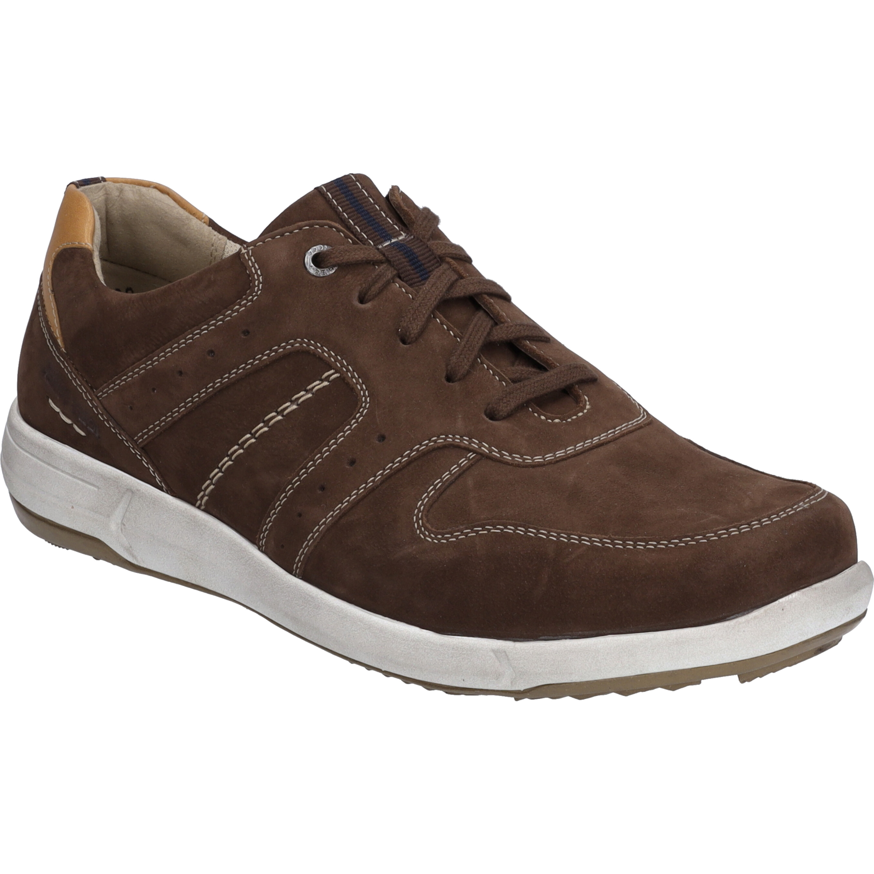 JOSEF SEIBEL Herren Halbschuh Enrico 28 in brandy-kombi