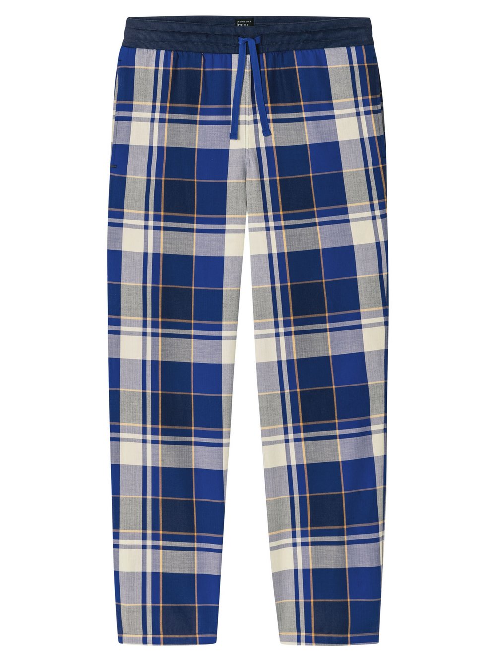 Schiesser Pyjamahose Herren blau, 58 Image