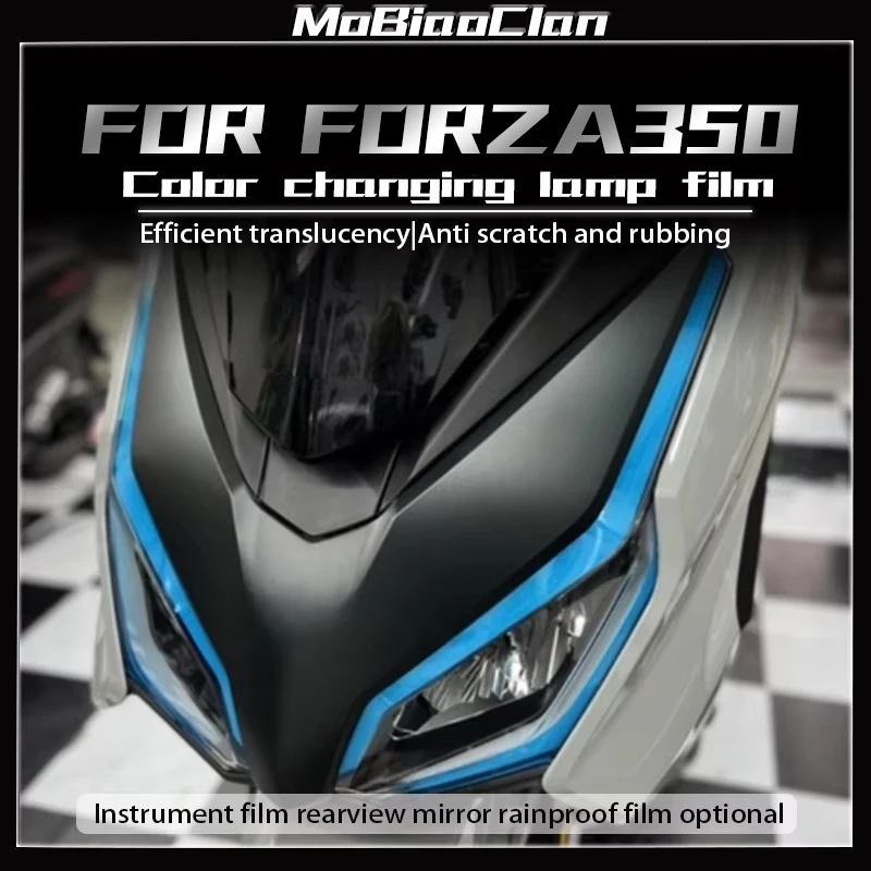 Für Honda FORZA 350 forza 350 NSS350 2023 licht film schutz film scheinwerfer Lampe streifen änderung zubehör Image