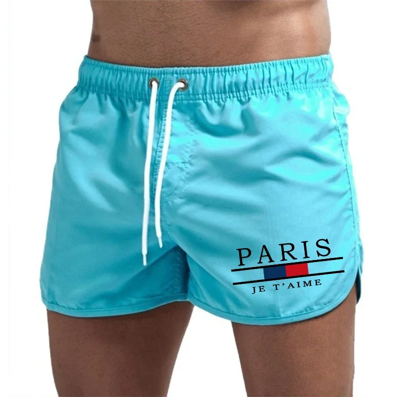 Bestseller Herren Strandshorts Bedruckt Lässig Schnelltrocknend Surf Männer Badebekleidung Outdoor Jogginghose Sommer Schwimm- und Sportshorts Image