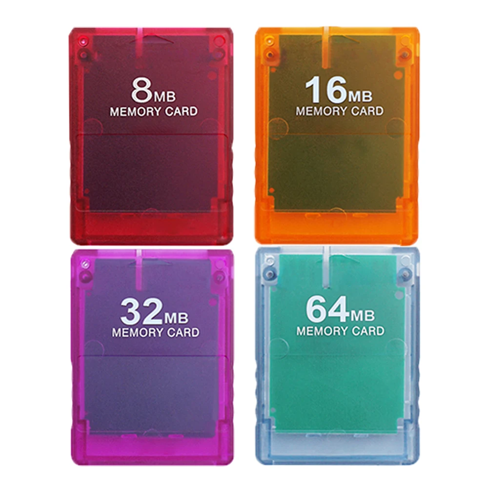 Neue kostenlose mcboot 8mb/16mb/32mb/64mb Speicher karte für playstation2 Spiele konsole für ps2 fmcb transparente Shell Game Speicher karte