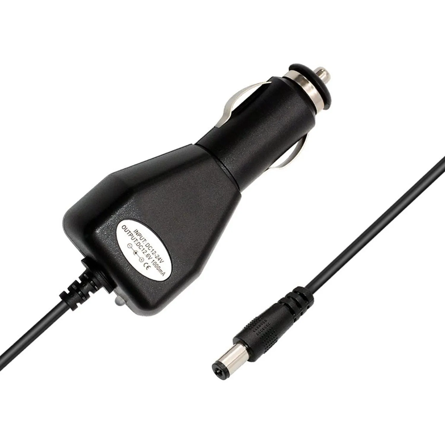 12V Lithium-Batterie Pack Auto Ladegerät, 12,6 V/1A DC 5,5mm x 2,1mm Auto Ladegerät Adapter für 3S 12V Wiederaufladbare Li-Ion batterien Image