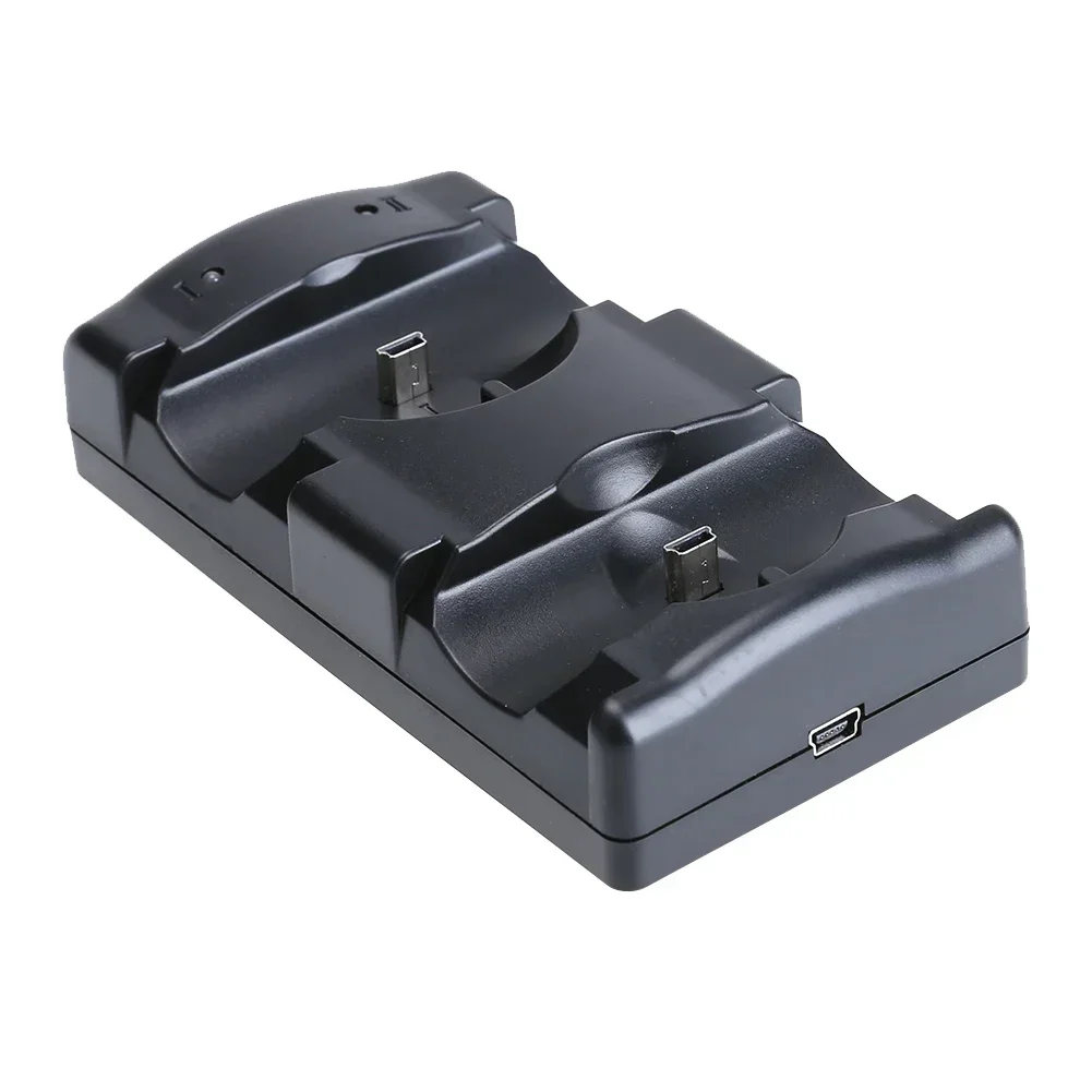 Vertikale Ladestation für PS3/PS3 Move Controller Dual Charger Dock USB-Schnellladestation für Sony Playstation 3 Gamepad Image