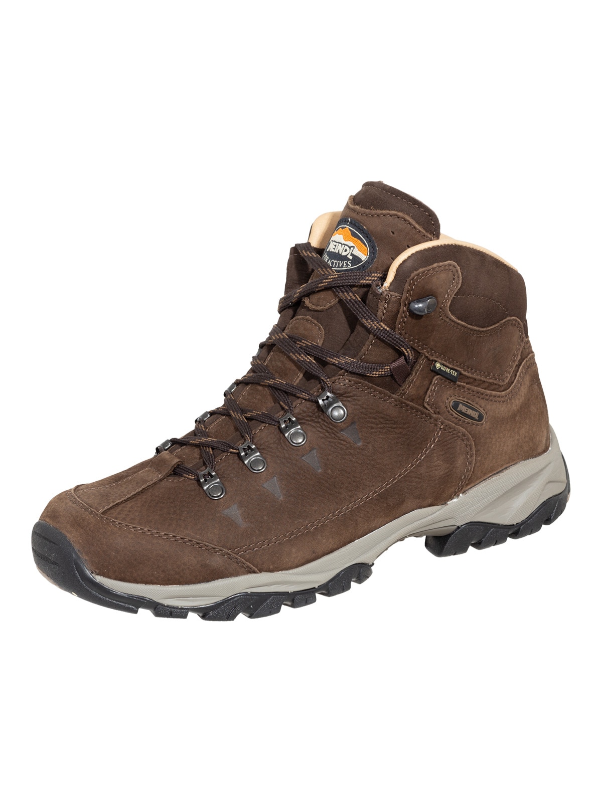 Wanderschuh MEINDL "Meindl Ohio 2 GORE-TEX", Damen, Gr. 41, Normalschaft, braun, Nubukleder, Schuhe Wanderschuh, GORE-TEX – Winddicht, wasserdicht und atmungsaktiv, Topseller