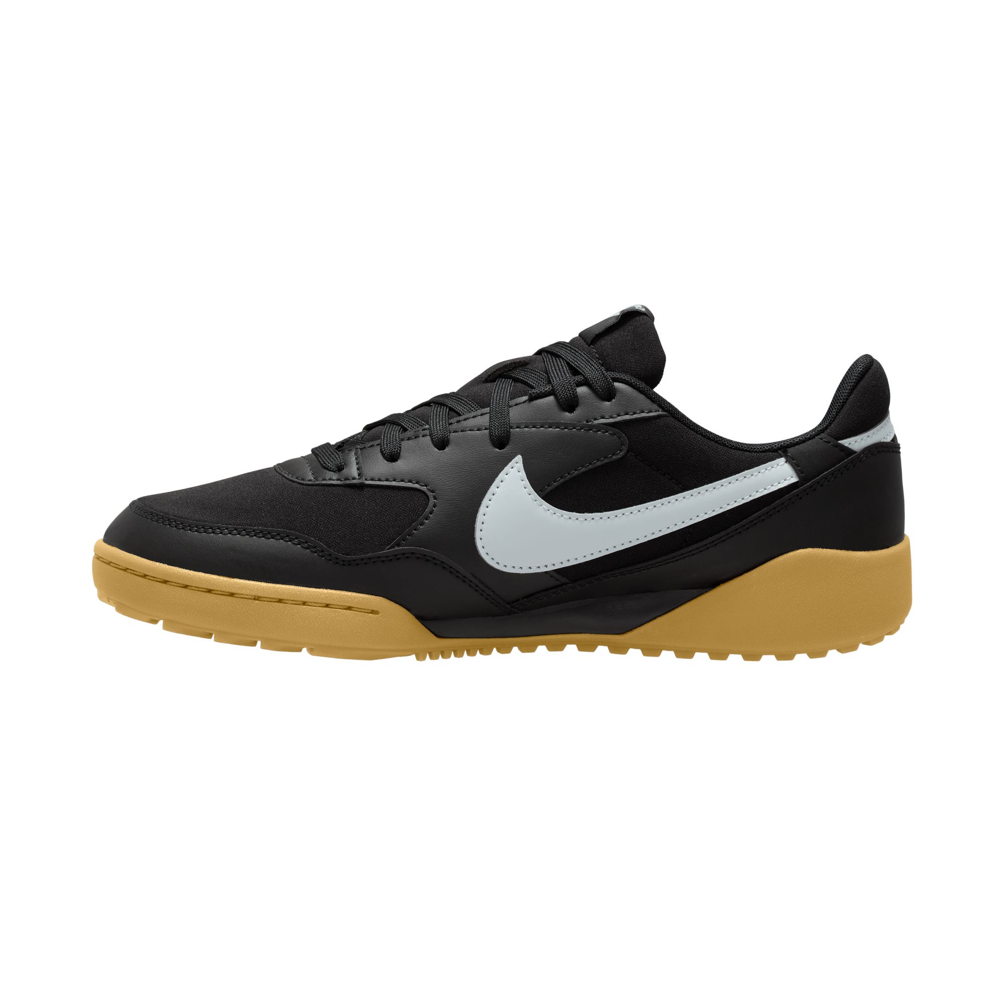 Sneaker NIKE SPORTSWEAR "TERRA MANTA", Herren, Gr. 41, schwarz, pure platinum, gum light braun, Synthetik, Textil, Schuhe Sneaker