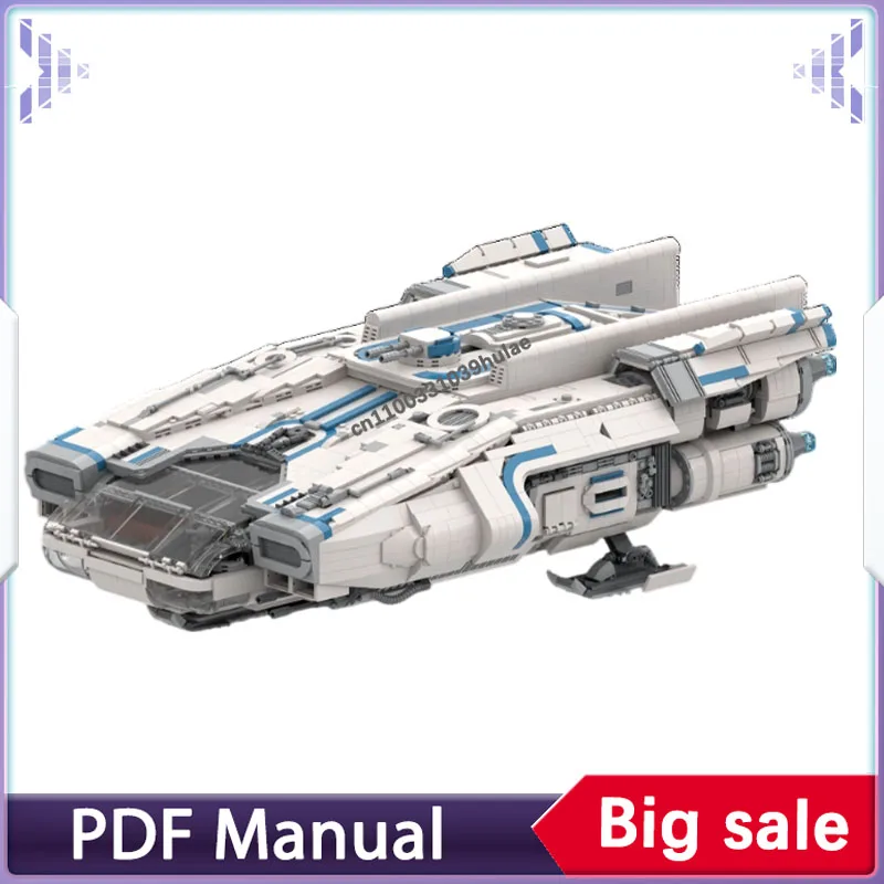 Bausteine-Set Der Wegbereiter Kay's Schiff Weltraumkrieg Erwachsene Ziegel Militärkrieg Raumschiff Modell Weihnachtsgeschenk Image