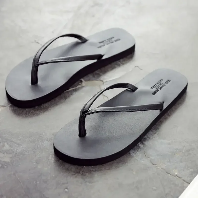 Mode Neue Sommer Rutschfeste Bequeme EVA Sohle Weiche Hausschuhe männer Flip-Flops für Strand Täglich 2025 Liebhaber Slipper schuhe Hause