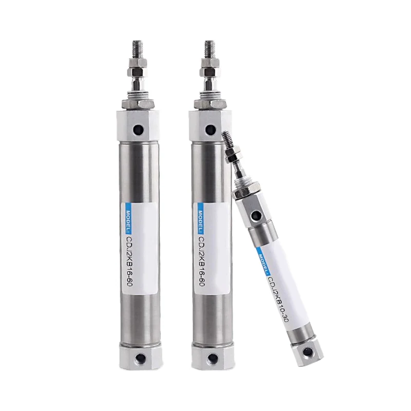 Sechseckiger, nicht rotierender CDJ2KB Mini-Pneumatikzylinder, doppeltwirkend, CDJ2KB10 mm, 16 mm Hub, 10/20/25/30/40/50/75/100/150/200B Image