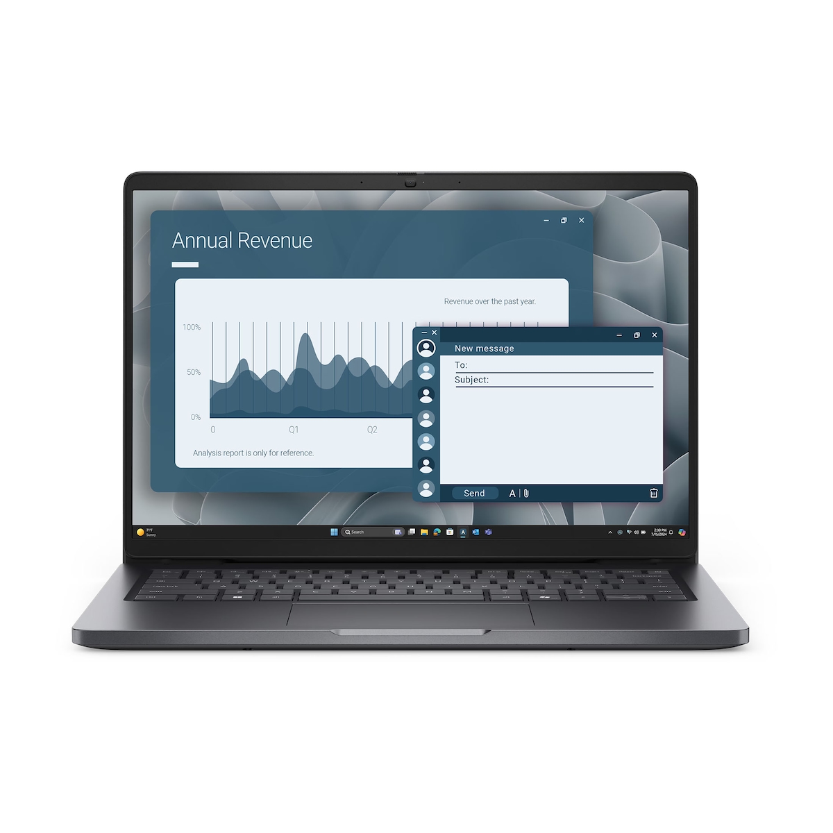 Dell Pro 14 (Magnetite , 14" WUXGA, AMD Ryzen™ 5 PRO 215, 128 GB RAM, 500 GB SSD) mit Windows 11 Pro & Office 2024 Pro Image