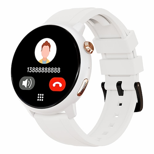 SKY GT Smartwatch 1.43 Zoll 4G LTE Mobilfunk-Smartwatch Schrittzähler Anruferinnerung Schlaf-Tracker Kompatibel mit Android iOS Unisex Langer Standby Freisprechanrufe Mediensteuerung IPX-4 47mm Image