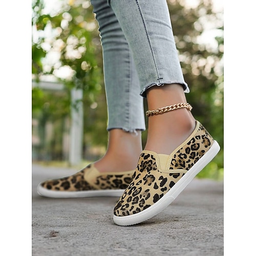 Damen-Schlupfschuhe aus Segeltuch mit lebendigem Mandala-Print – lässige und bequeme Flats für den Alltag und zum Reisen Image