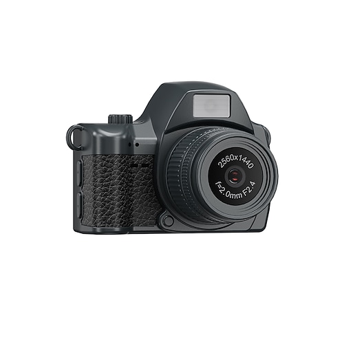 Neue 1,47-Zoll-IPS-Farbbildschirm-2K-HD-Retro-Digital-Minikamera, tragbare Kamera mit Videoaufnahmefunktion, ideales Geschenk für Schüler. Image