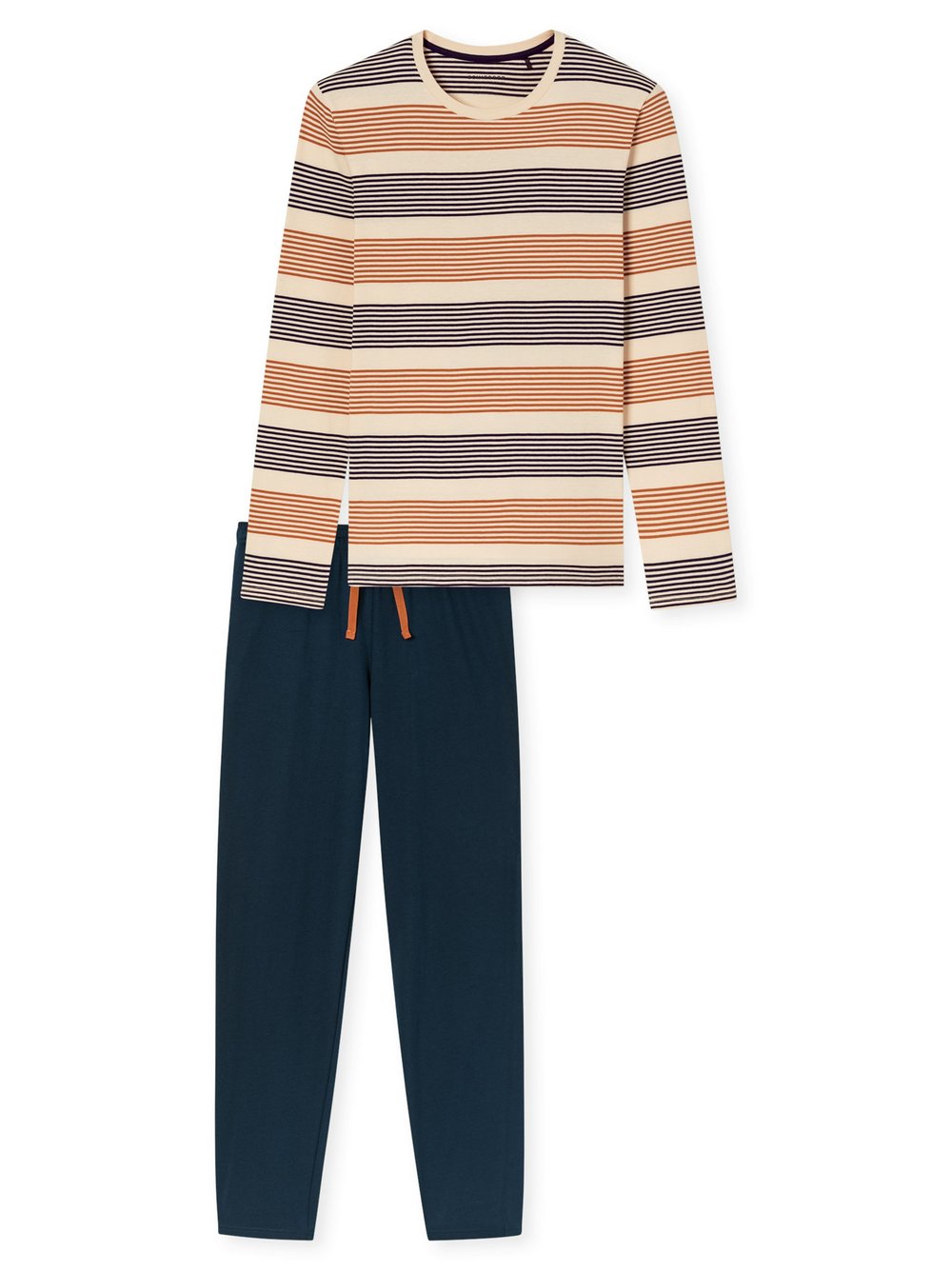 Schiesser Pyjama Herren cognac, 56 Image