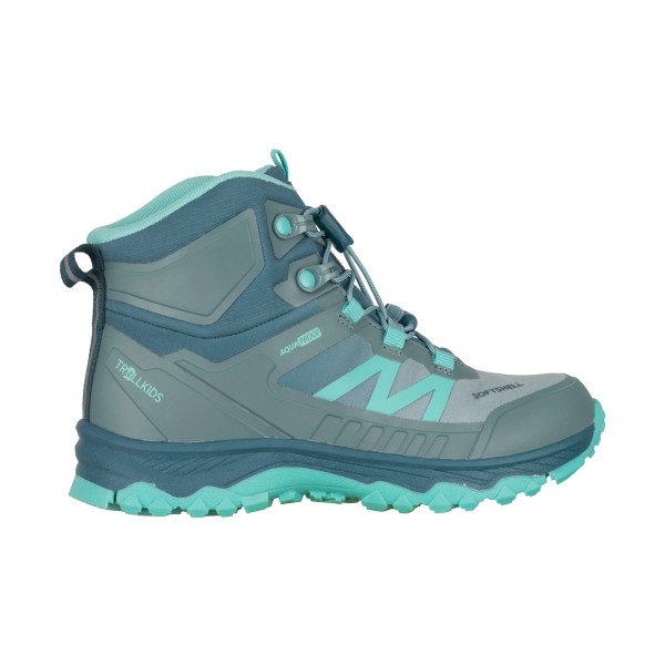 Trollkids - Kid's Sirdal Hiker Mid - Wanderschuhe 28 | EU 28 türkis