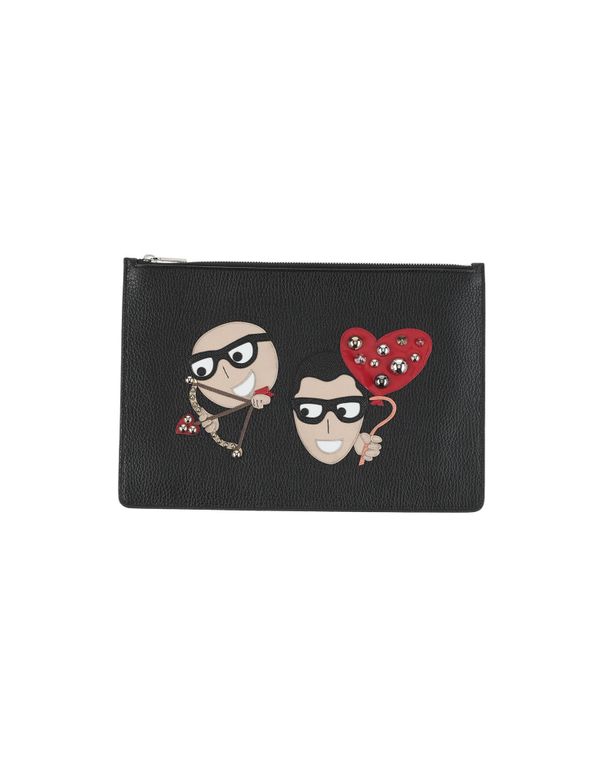 Pouch - Black - Dolce & Gabbana Pouches
