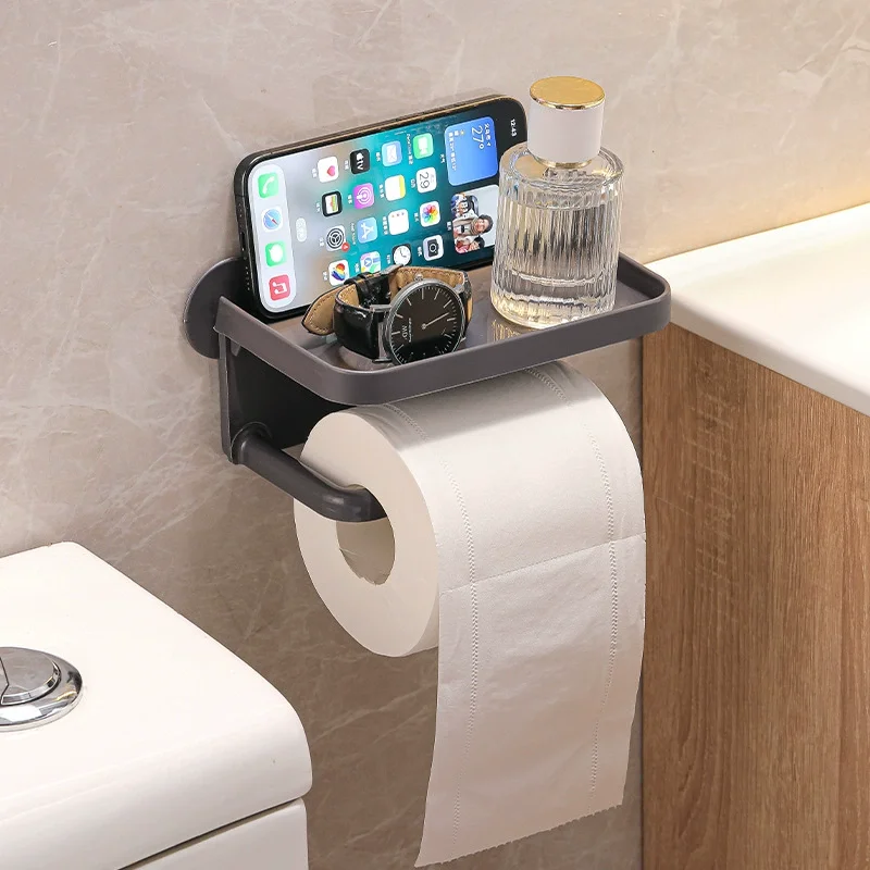 Porte-papier toilette, porte-serviettes, porte-papier toilette pour salle de bain, étagère de rangement pour salle de bain, accessoires de salle de bain