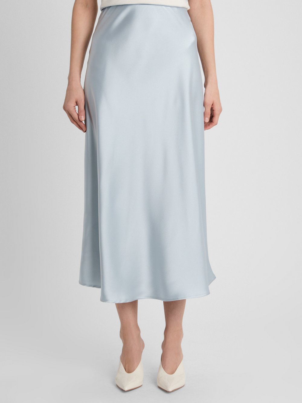 Guido Maria Kretschmer Satinrock Damen hellblau, 44 Image