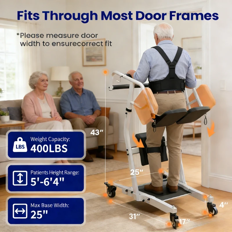 Trendiger Aufstehhilfe für Senioren, Aufstehhilfe für Patiententransport, Rehabilitation, Muskeltraining und Sturzprävention Image
