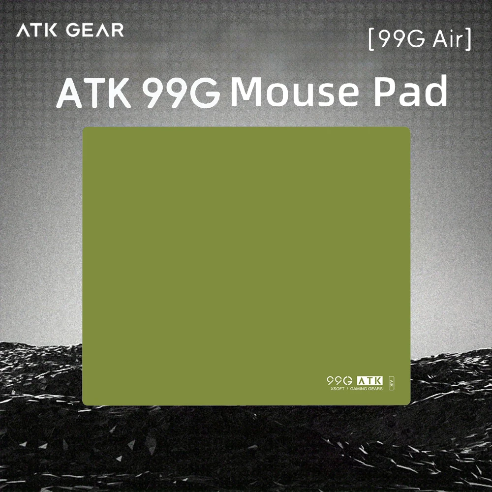 ATK 99G Neues Gaming-Mauspad, rutschfest, langlebig, mit genähten Kanten, Gaming-Matten, Schreibtischzubehör, Computer-Mauspads Image
